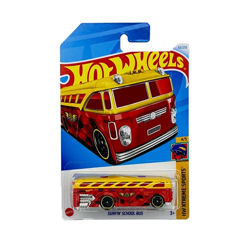 Miniatura Carro Surfin` School Bus 1:64 Hot Wheels