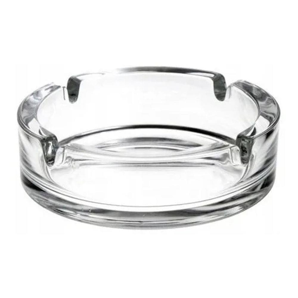 3X Cinzeiro De Vidro Resistente Bar Casa Restaurante Luxo Cl