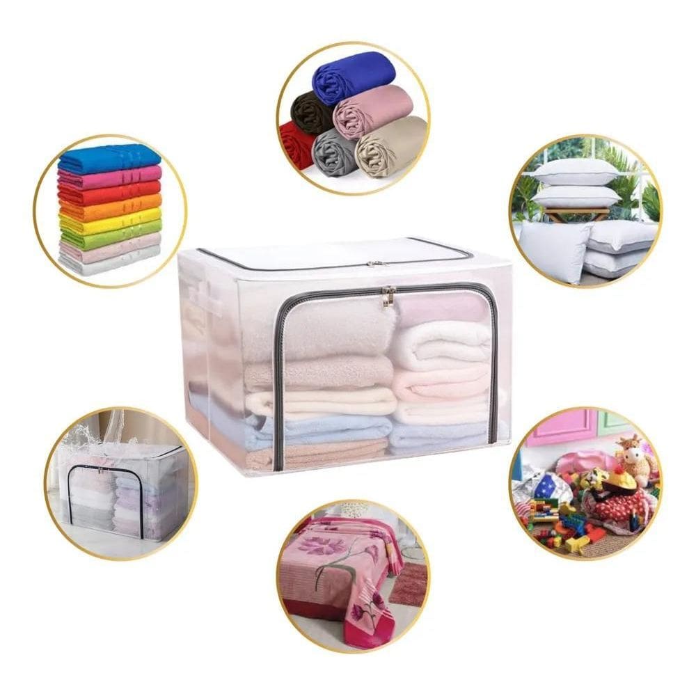 Caixa Organizador De Roupa Closet Guarda-Roupa Toalha Lençol