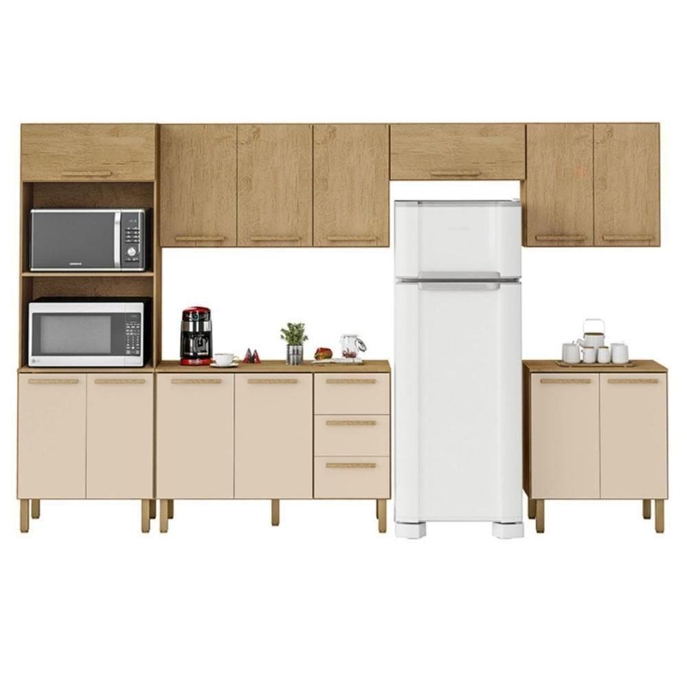 Cozinha Clarice 6 Peças Torre Quente Am-am-off White