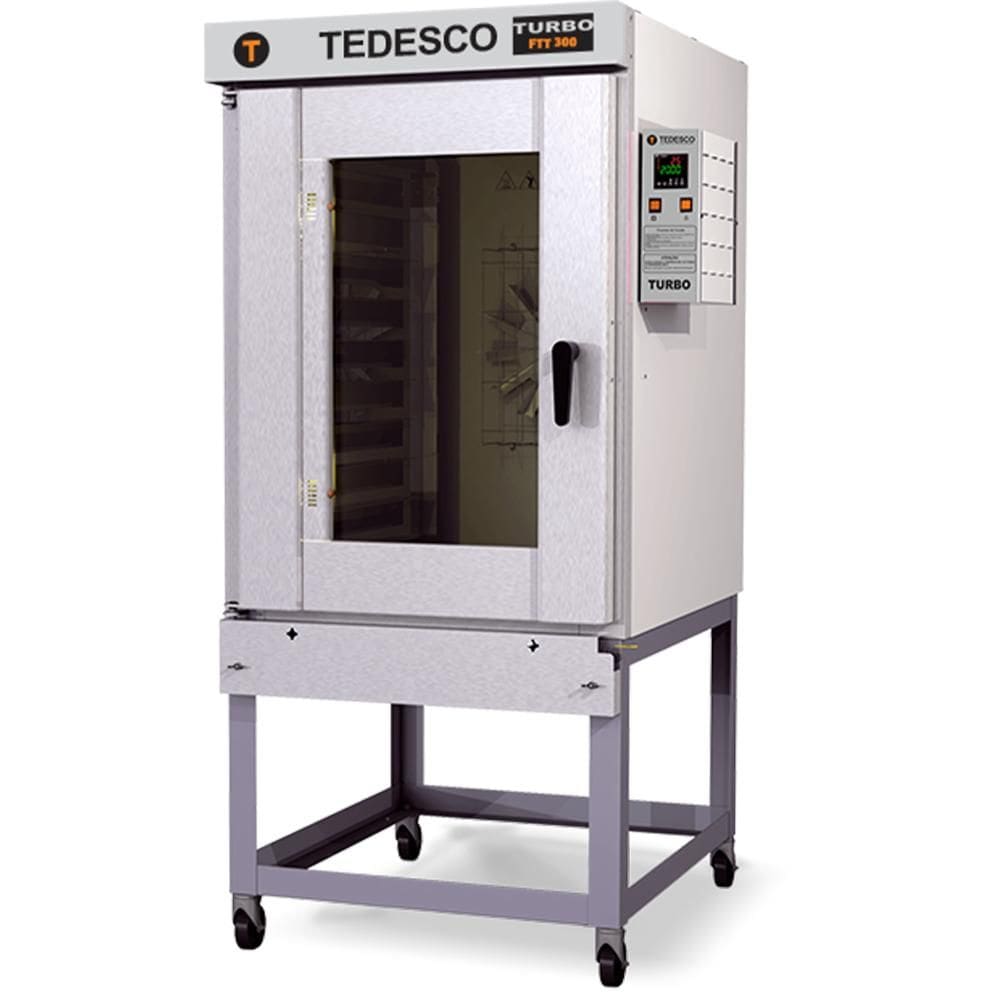 Forno Turbo A Gás Tedesco 10 Esteiras Bivolt FTT-300G