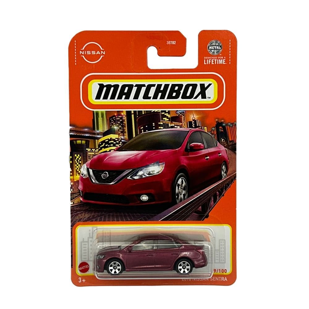 Miniatura Carro 2016 Nissan Sentra 1:64 Matchbox