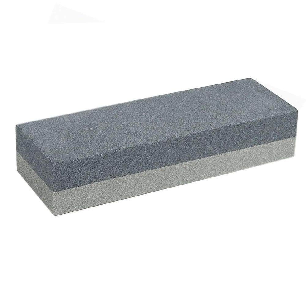 Pedra De Amolar Afiar Açougueiro Facas 150/300 Dupla Face