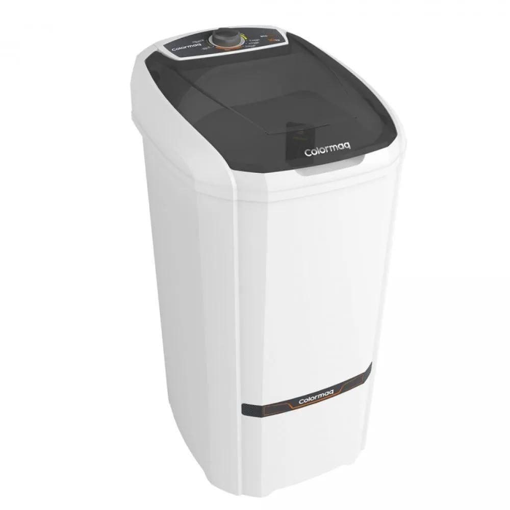 Tanquinho-lavadora Semiautomática Colormaq 10kg LCS10-10MBR2NAC Com Batedor Central Gigante Branco 110V