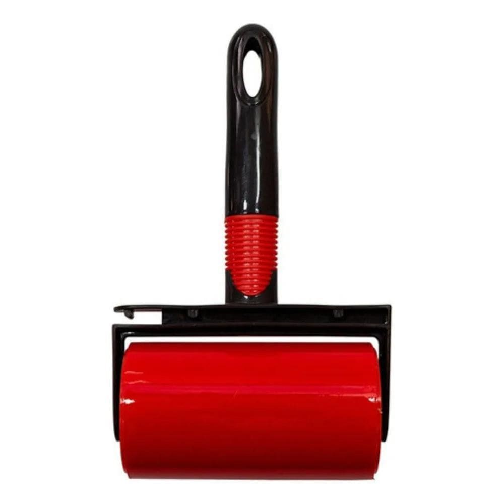 10X Powermaid Rolo Adesivo 11.6X20Cm Preto E Vermelho