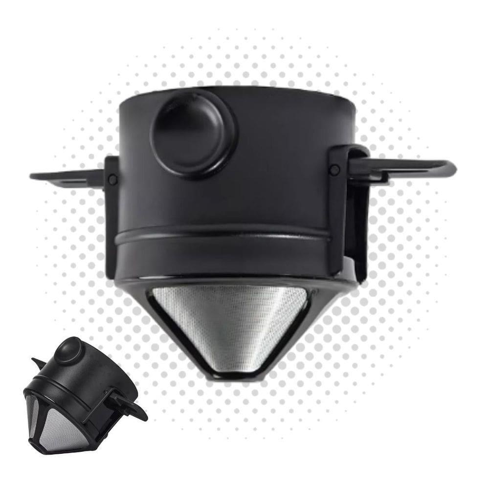 Coador De Café Compacto E Reutilizável Para Viagens