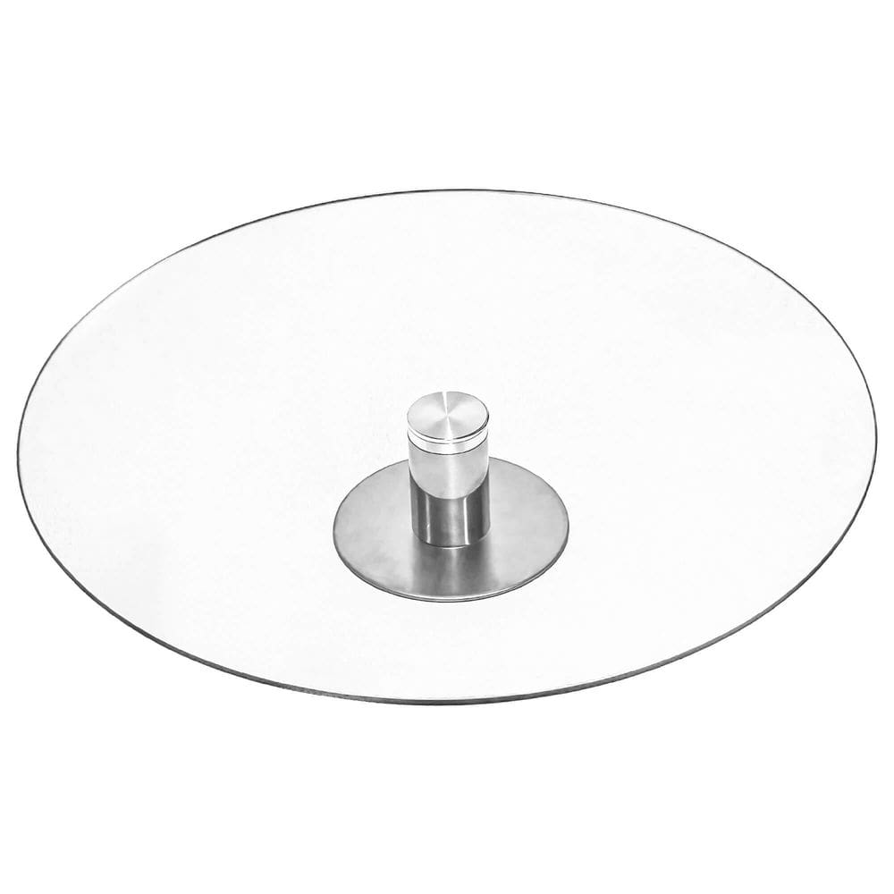 Prato Giratório Confeitar Tipo Bailarina De Vidro Mesa Festa