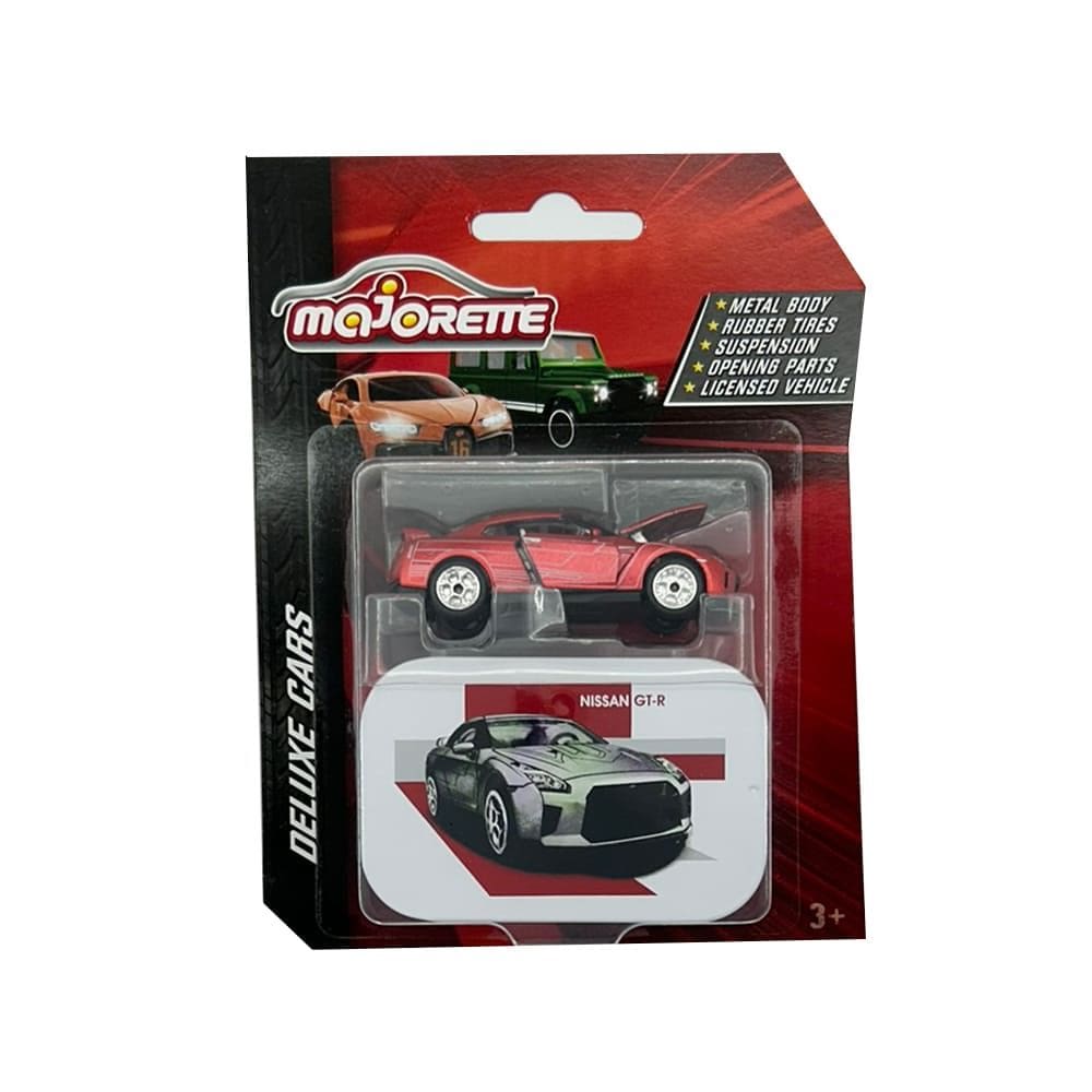 Miniatura Carro Nissan GT-R 1:64 Majorette