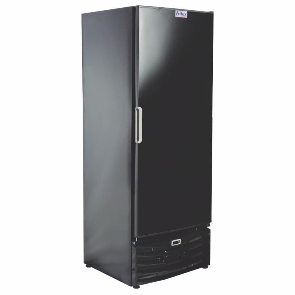 Freezer Vertical Frilux 420 Litros Preto Porta Cega 220V RF-009