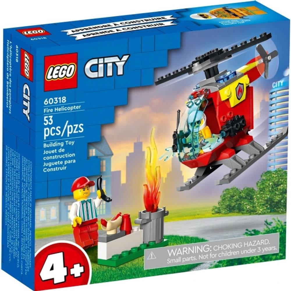 60318 - LEGO® City - Helicóptero dos Bombeiros