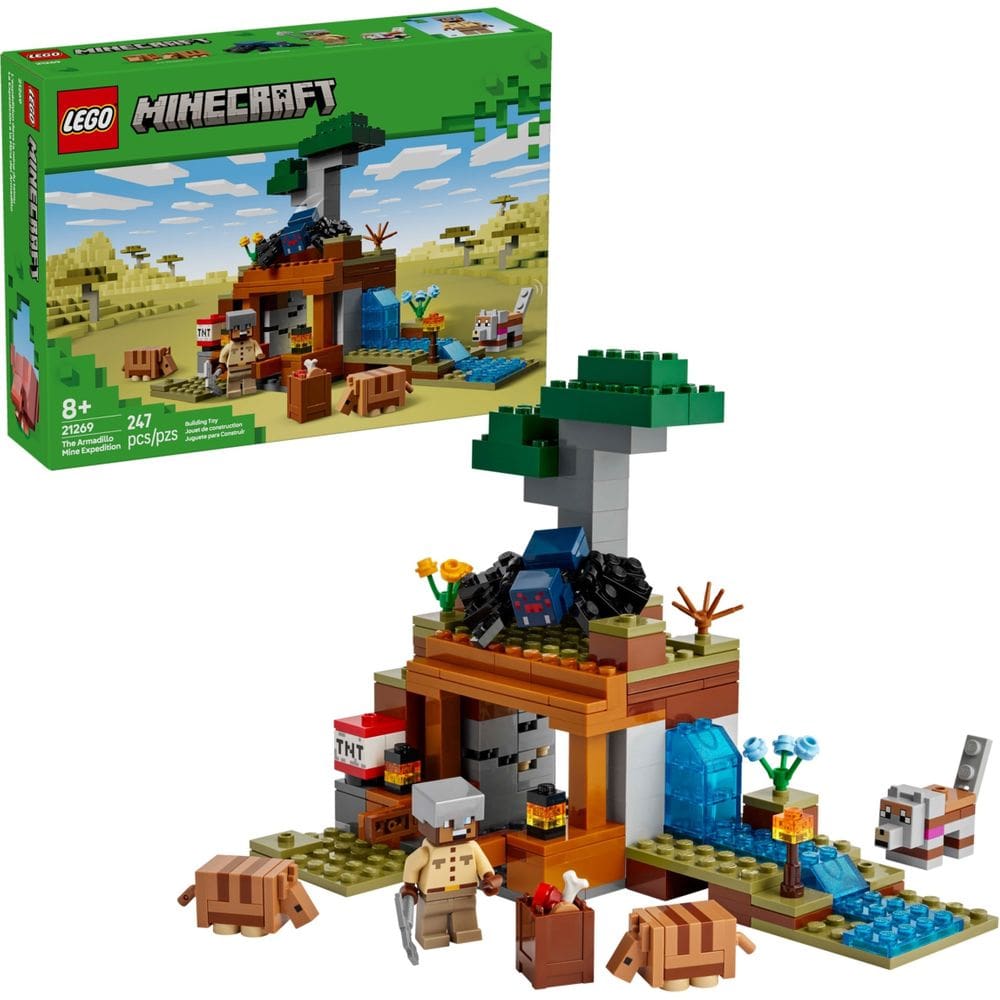 21269 - LEGO® Minecraft - A Expedicao na Mina do Tatu