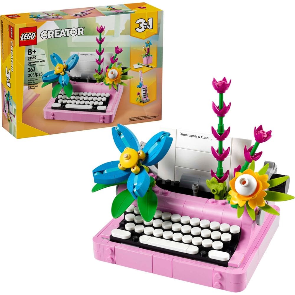 31169 - LEGO® Creator - Maquina de Escrever com Flores