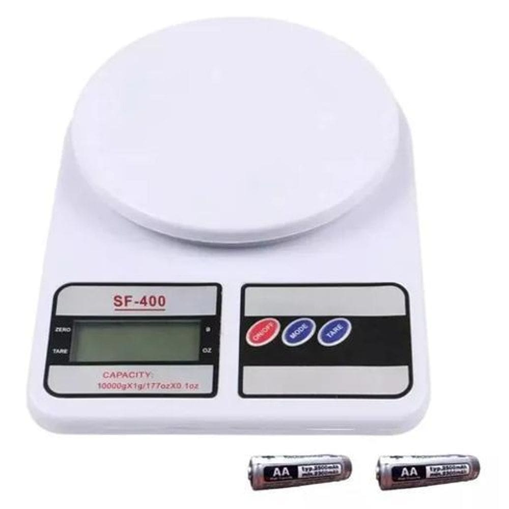 Balança Cozinha Digital 10Kg Alta Precisão Dieta E Nutrição
