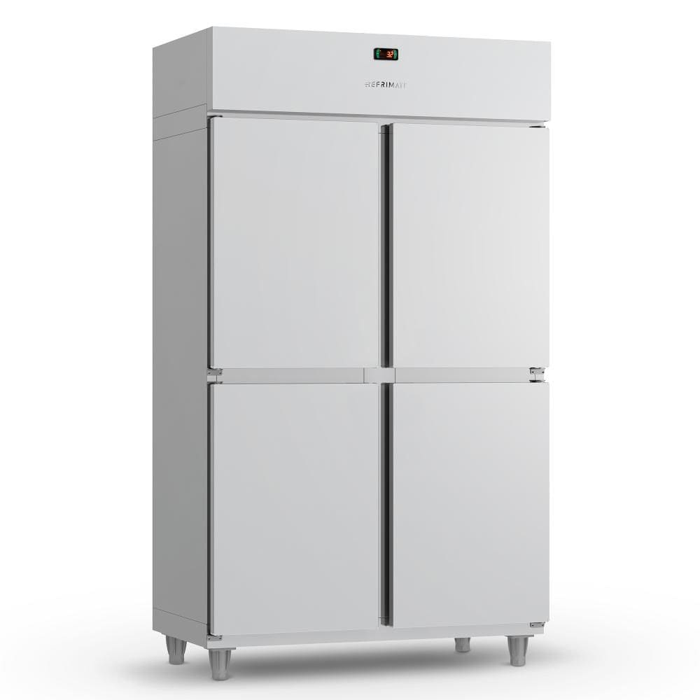 Mini Câmara Extra Frio Refrimate Inox 4 Portas 220V MCEF4P