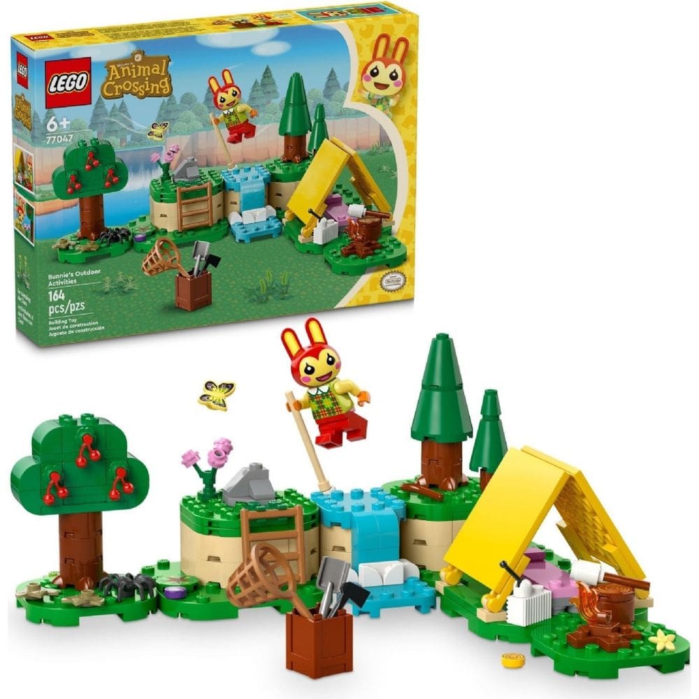 77047 LEGO® Animal Crossing - Acampamento da Bunnie