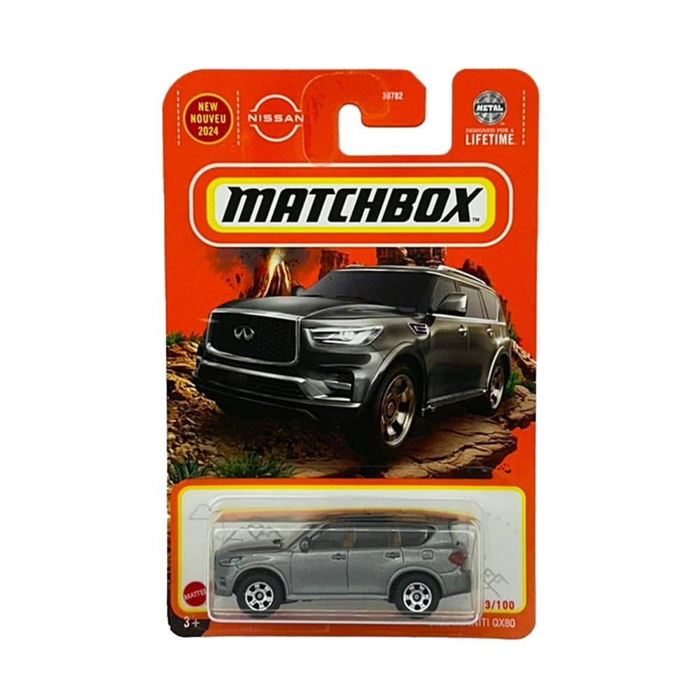 Miniatura Carro 2022 Infiniti QX80 1:64 Matchbox