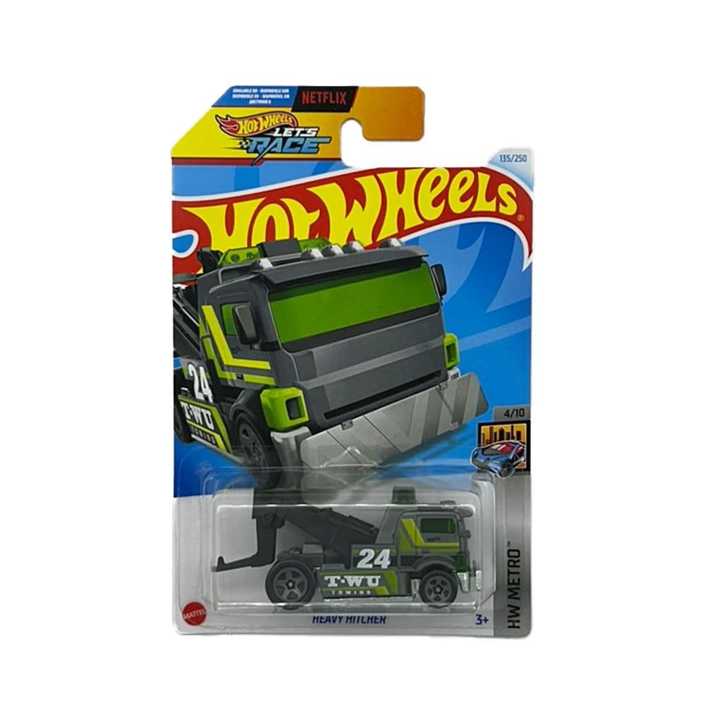 Miniatura Carro Heavy Hitcher  1:64 Hot Wheels