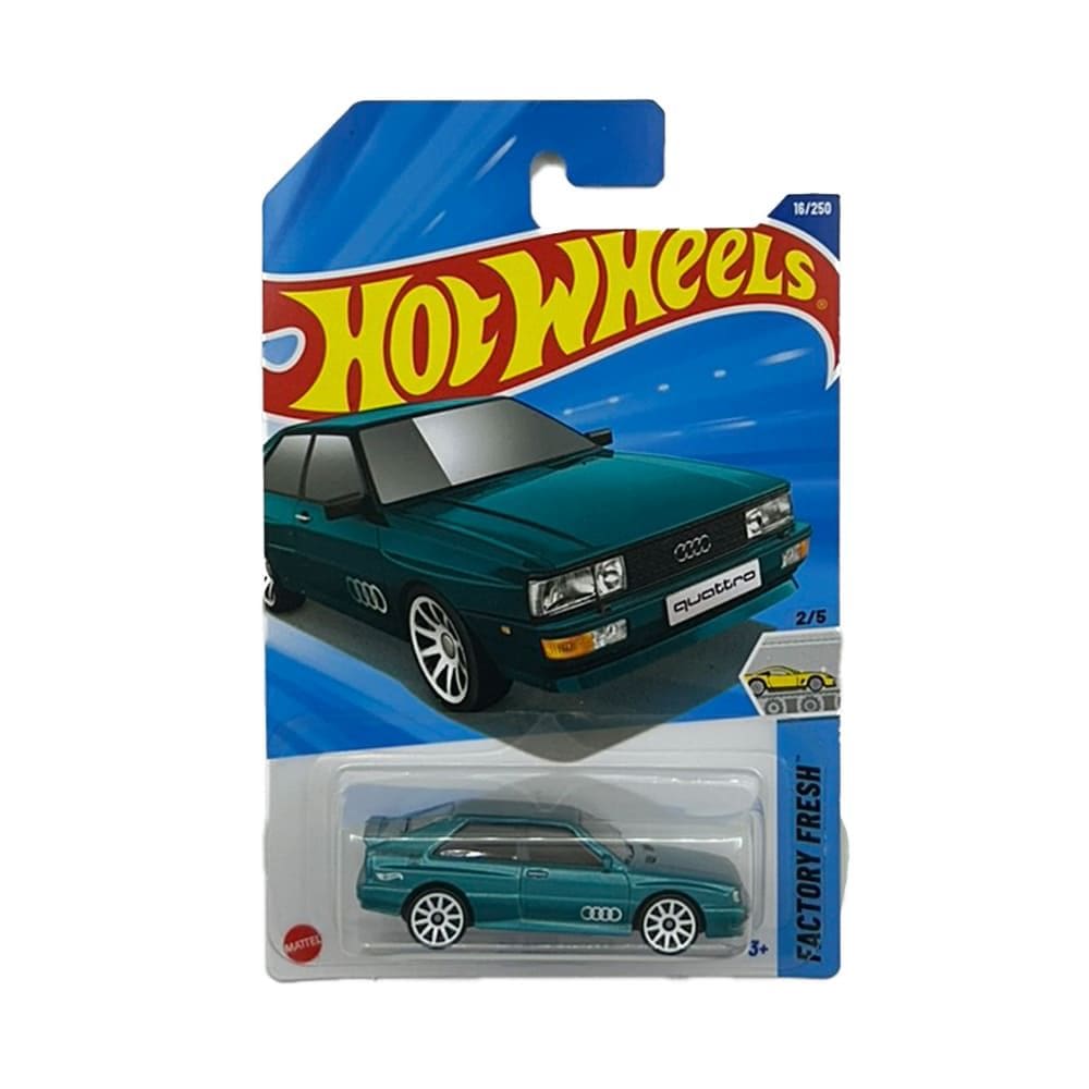 Miniatura Carro 1987 Audi Quattro 1:64 Hot Wheels