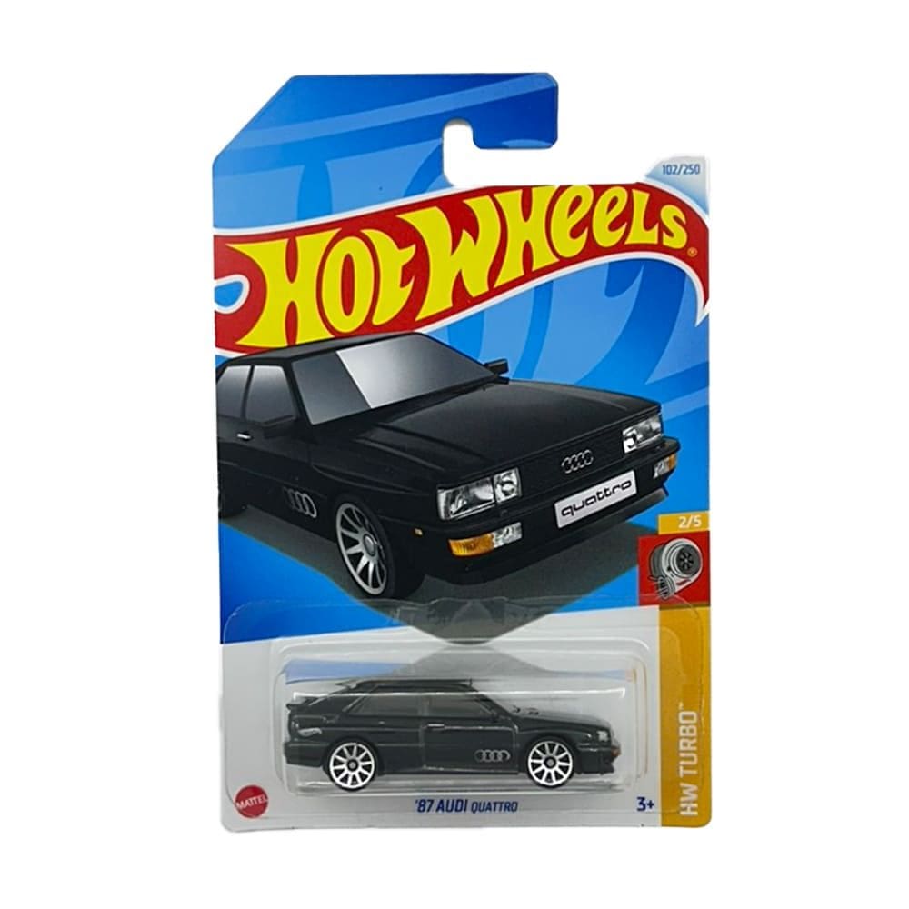 Miniatura Carro 87 Audi Quattro 1:64 Hot Wheels