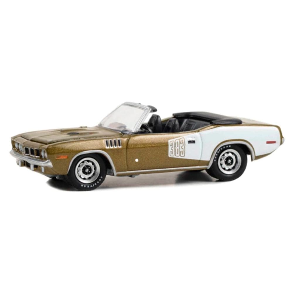Miniatura Carro 71 Plymouth Cuda Convertible 1:64 Greenlight