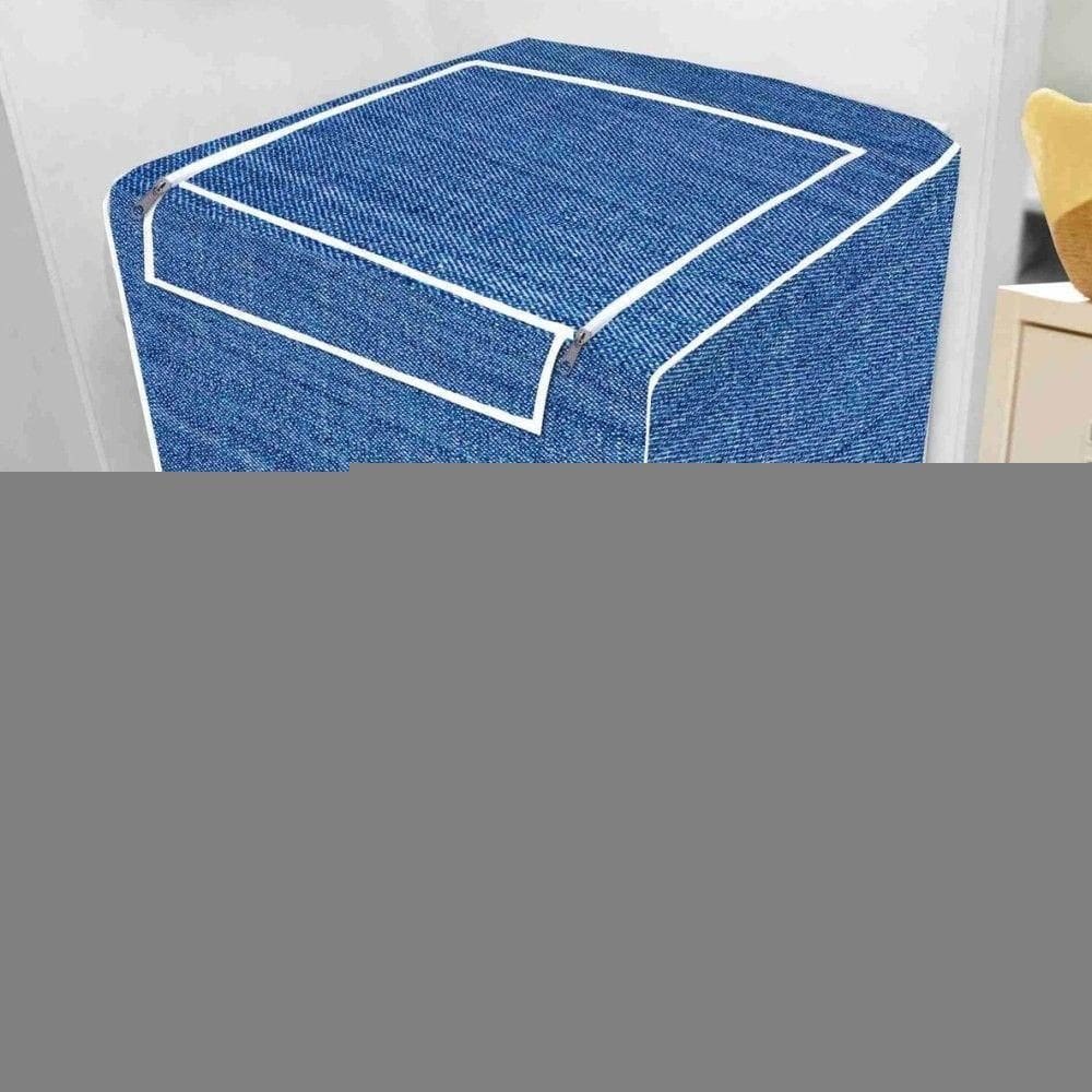 Capa Maquina De Lavar Abertura Superior Jeans - P