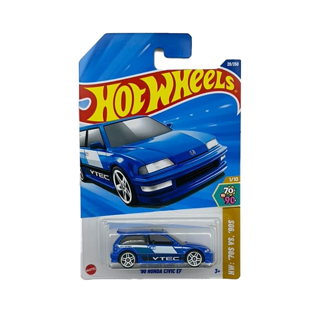 Miniatura Carro 1990 Honda Civic EF 1:64 Hot Wheels