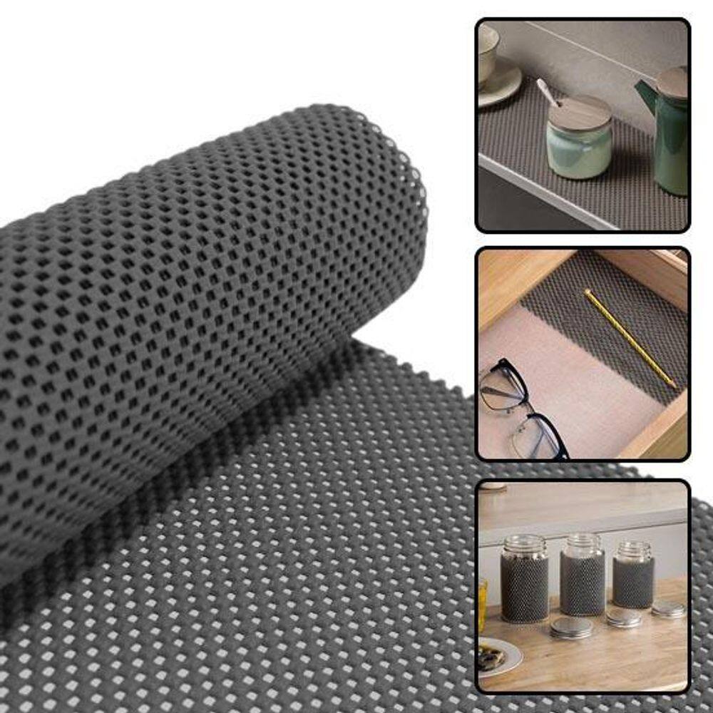 Forro Armário Gaveta Prateleira Flex Cinza 1 Metro X 30Cm