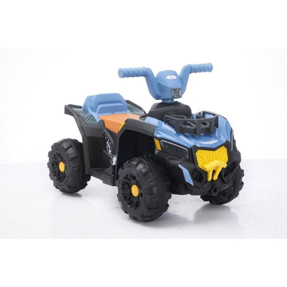 Carro Elétrico Infantil 6v Quadriciclo De Passeio Azul