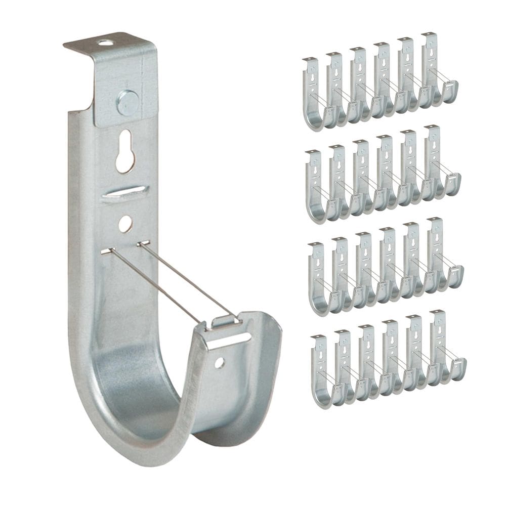 Suporte de teto ICC J Hook 2” em aço galvanizado, pacote com 25