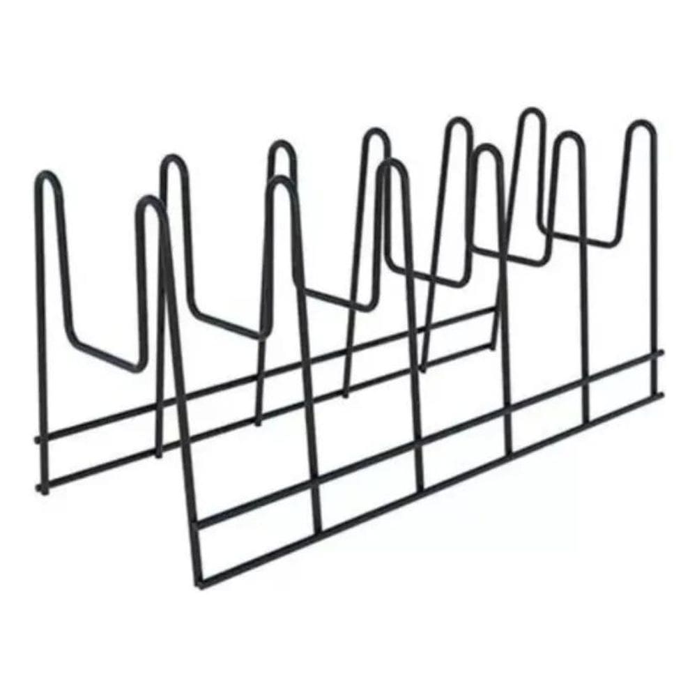 Organizador De Tampa De Panela Em Aço Para Armário Dicarlo C