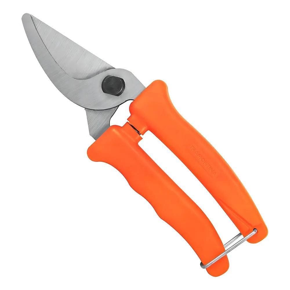 2X Tesoura Tramontina De Poda 78300/001 Cor Laranja E Cinza