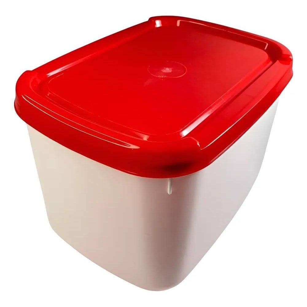 Pote Sorvete Plástico Tampa Colorida 2 Litros 10 Unidades