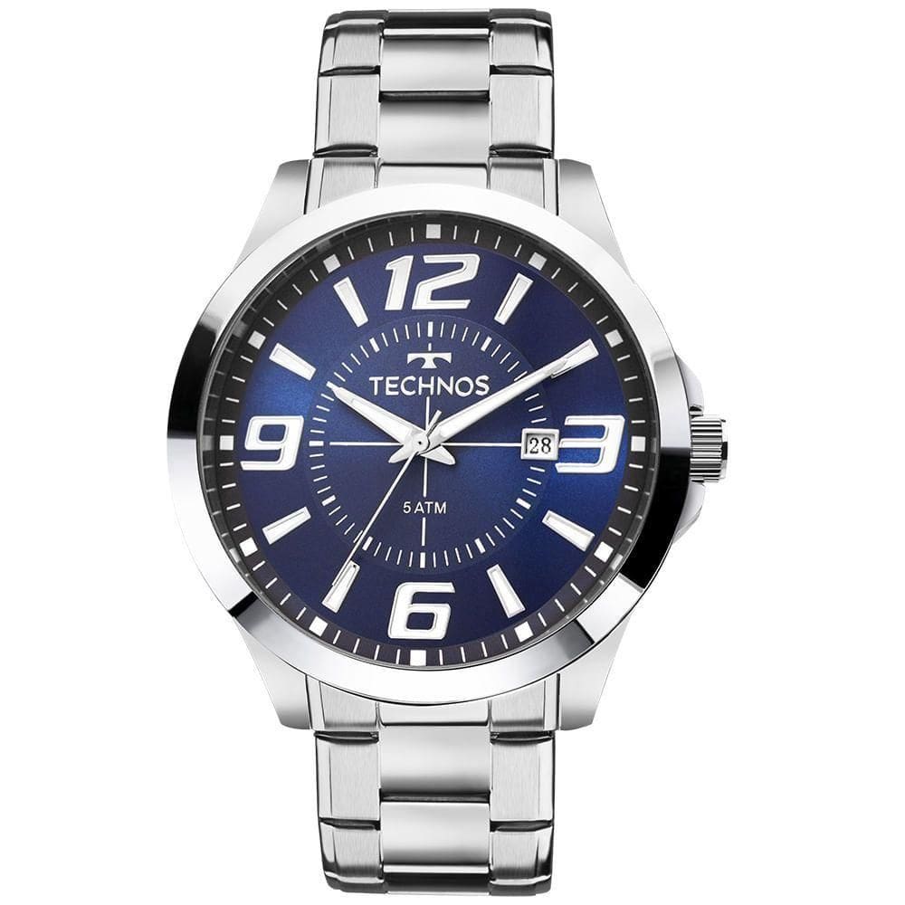 Relógio Technos Masculino Racer Prata - 2115kzzs-1a 2115kzzs-1a