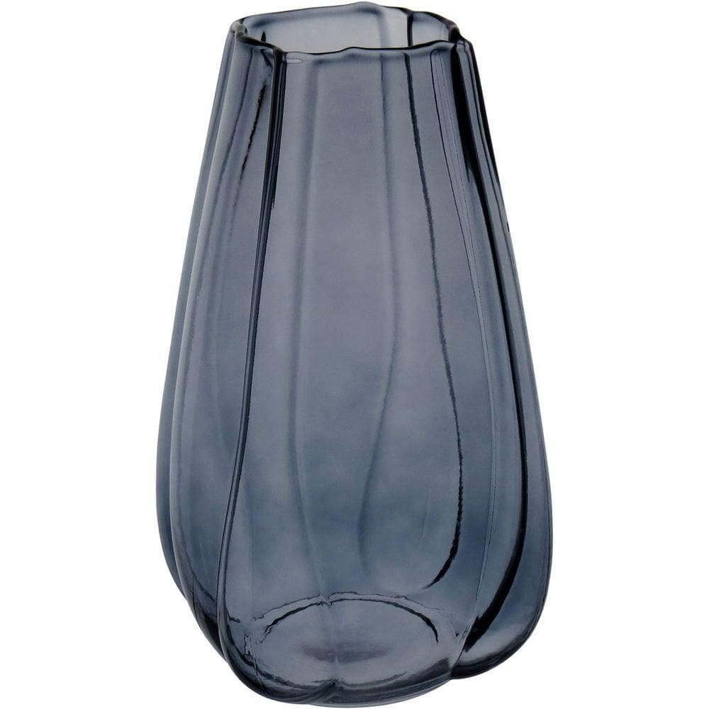 Vaso Decorativo Enfeite Casa Home&co Vidro 28x15x15cm Marrom