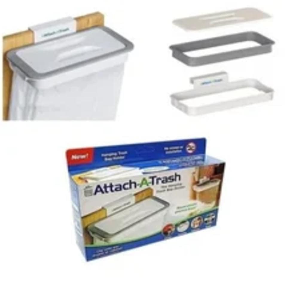 Lixeira De Cozinha Com Tampa Suspensa Portatil Para Porta Pia Armario Cesto Acoplado Suporte Porta Sacos De Lixo