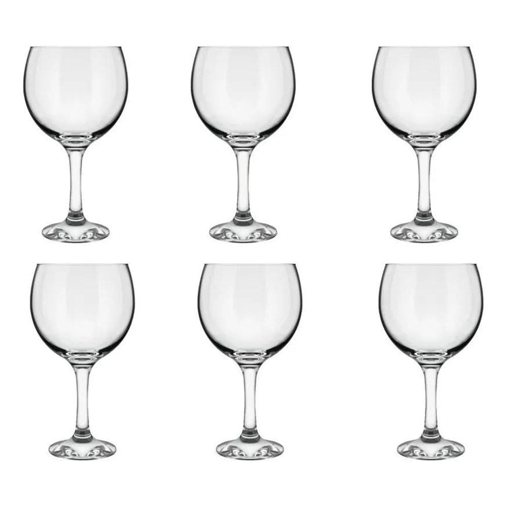 Jogo De Taças Nadir Gin Tônica 600Ml Com 6 Unidades