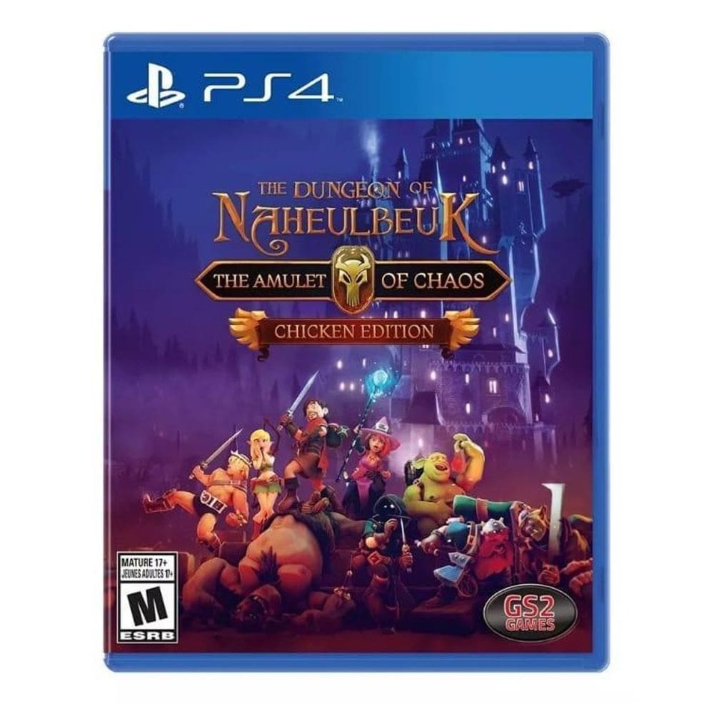 Jogo The Dungeon Of Naheulbeuk The Amulet Of Chaos Ps4 Novo