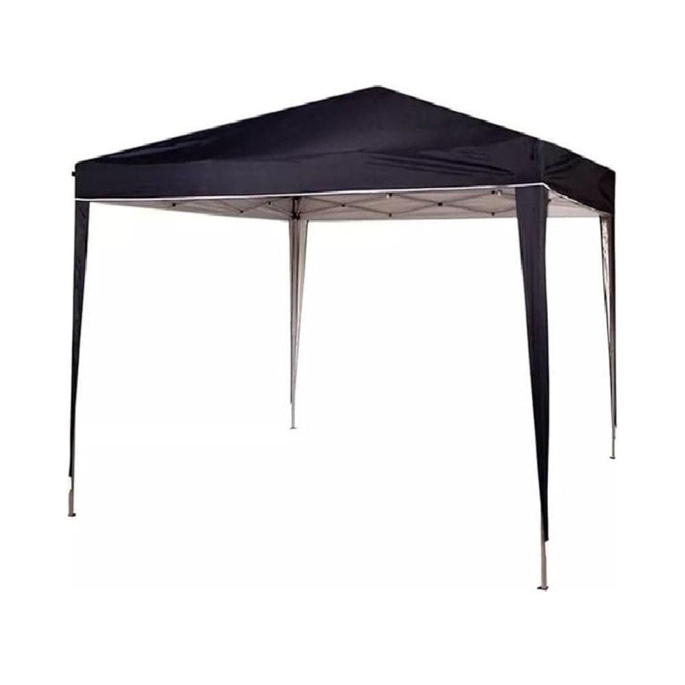 Tenda Gazebo Dobrável Reforçada Praia Camping Feira 2m X 2m Preto