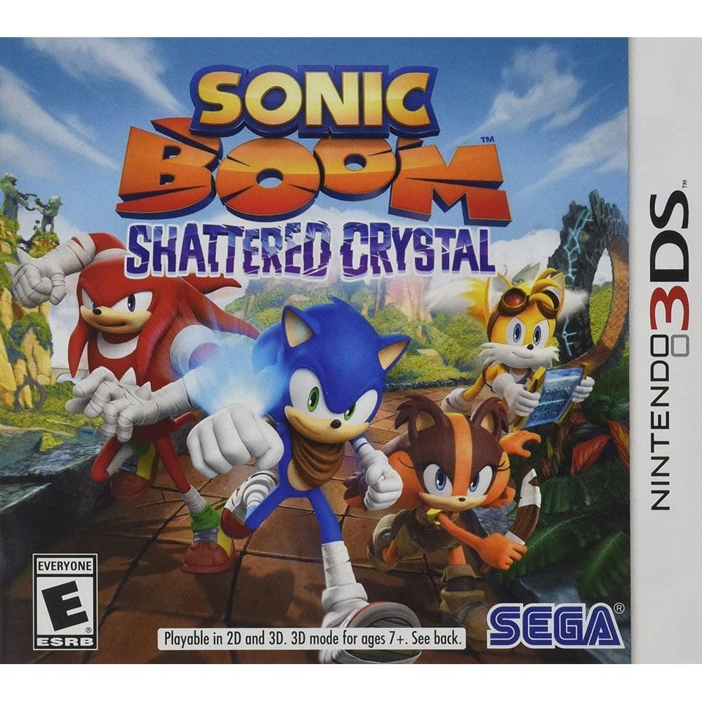 Sonic Boom Shattered Crystal 3Ds Midia Fisica