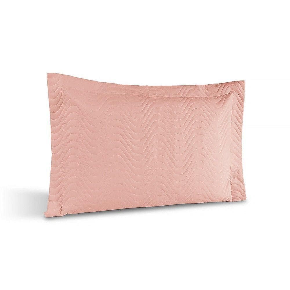 Porta Travesseiro Avulso Percal 200 Fios Algodão Gold 100% Algodão - Rosê