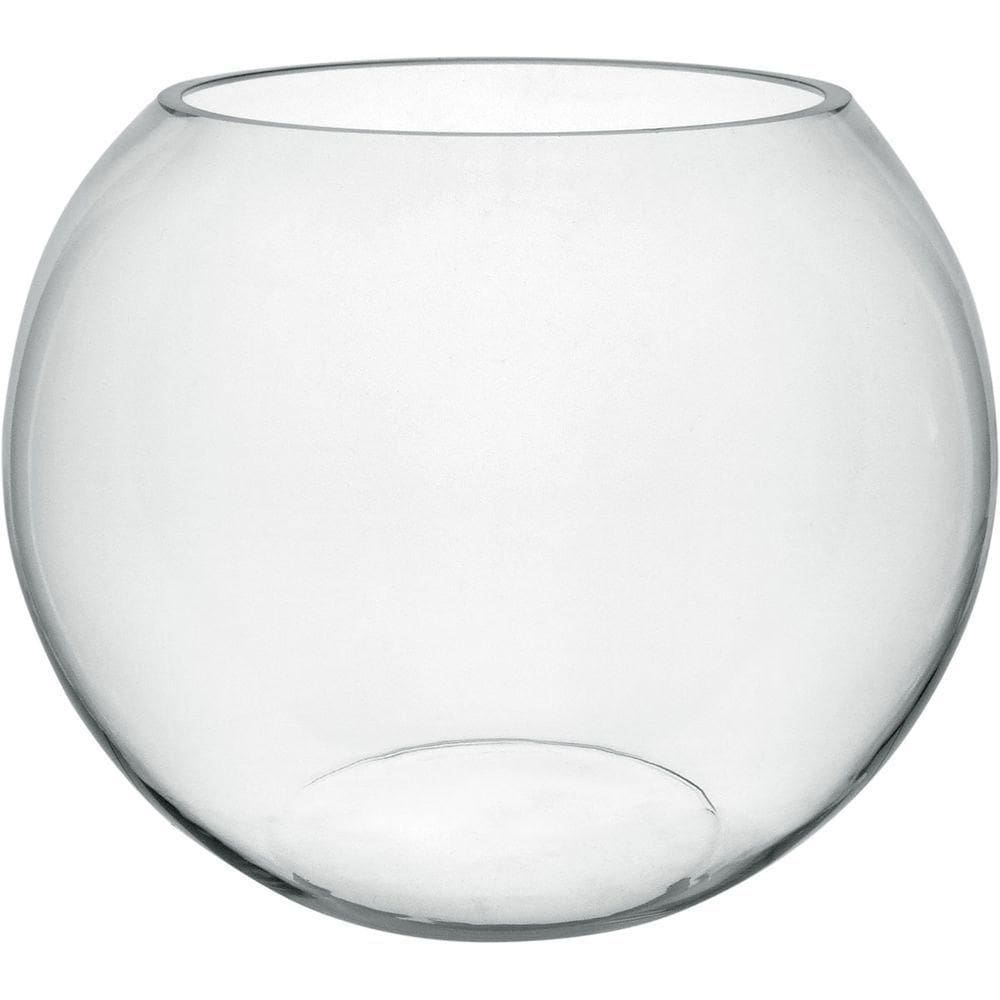 Vaso Decorativo Enfeite Home&co Vidro 27x35cm Transparente