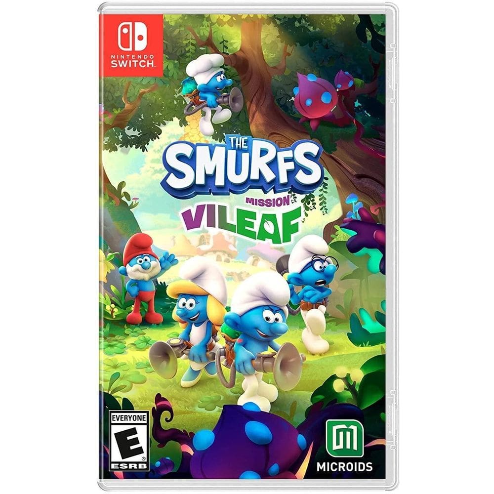 The Smurfs Mission Vileaf Switch Midia Fisica