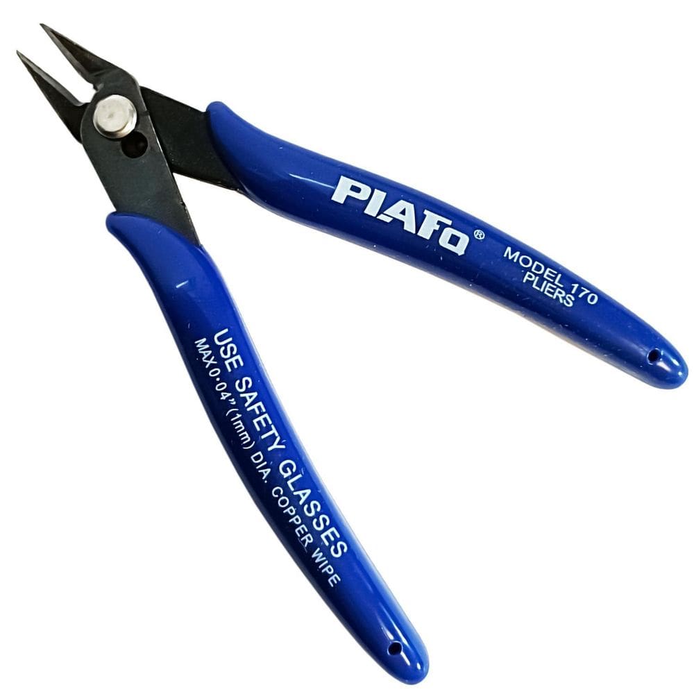 Alicate Corte Rente Diagonal Bico Fino Precisão Plato 170