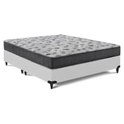 Cama Box e Colchão Iso 100 D33 - Queen  (158x198)- Ortobom