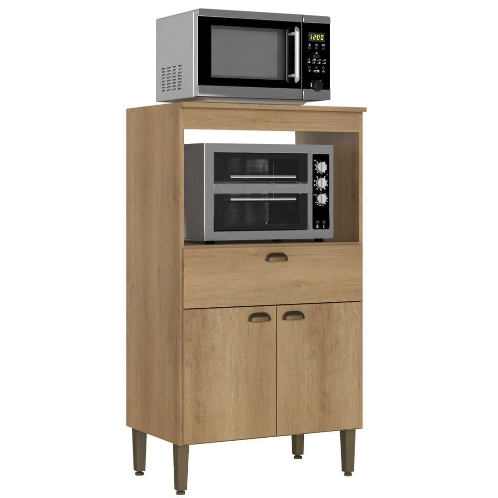 Balcão de Forno 2 Portas THB Moderna, Capuccino 70 cm