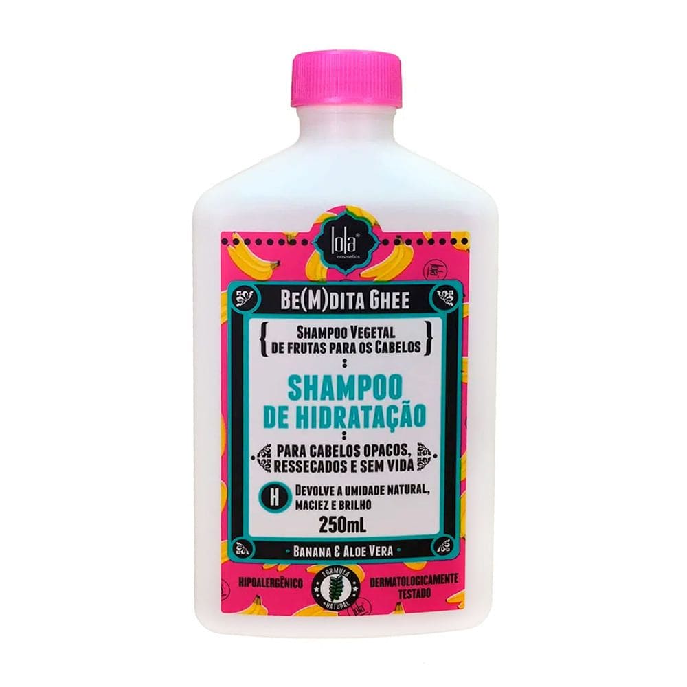Shampoo de Hidratação Be(M)dita Ghee Lola Cosmetics 250ml