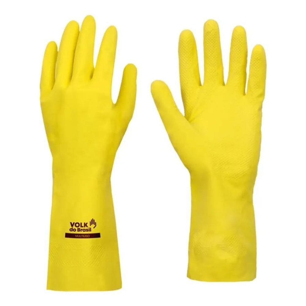Luva Borracha Multiuso Limpeza Tamanhos P M G Ex