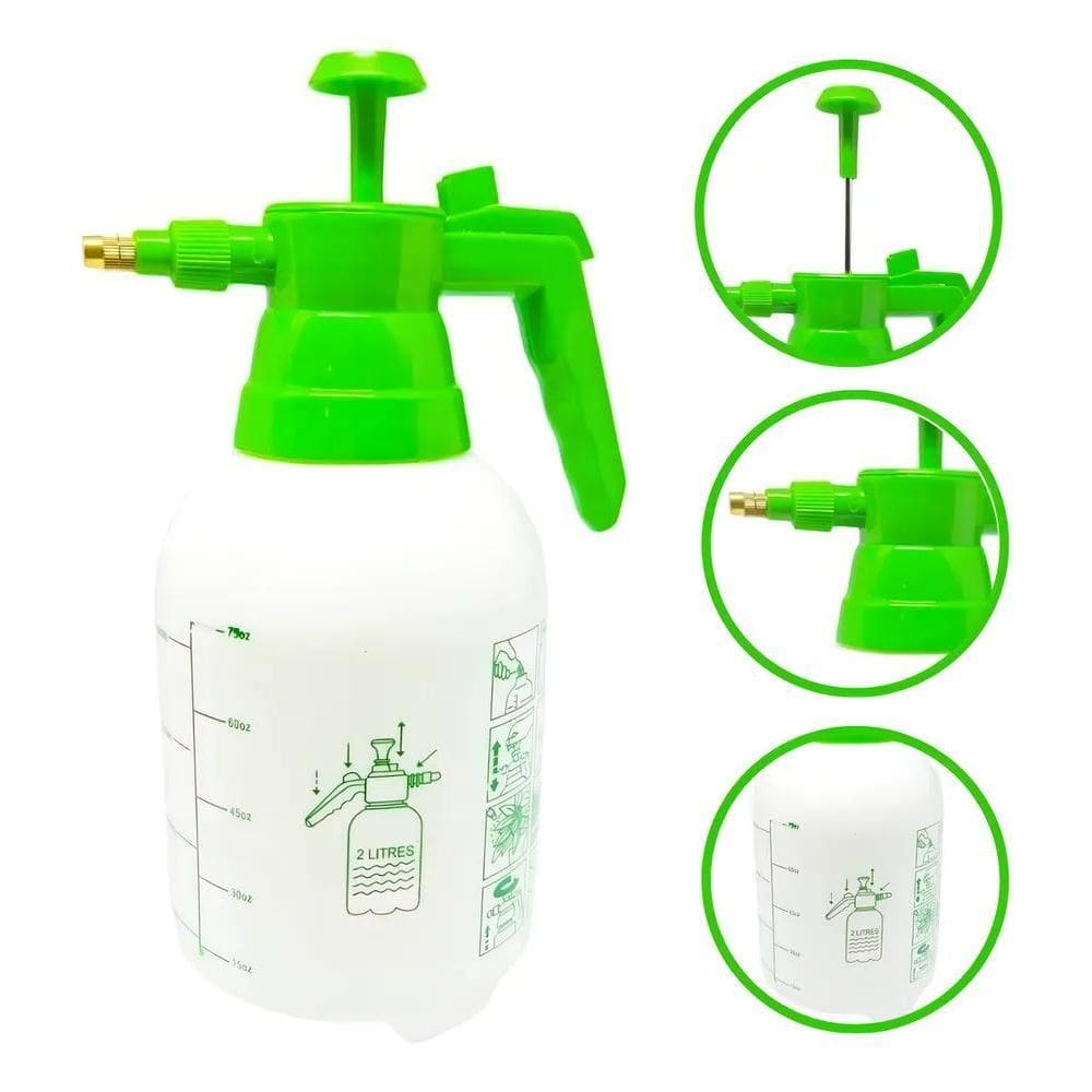 Pulverizador Borrifador Melfi Manual Pressão 2 Litros Profis