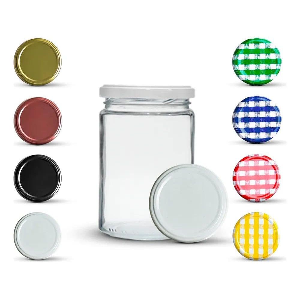 2X 24 Potes Andino 360Ml Com Tampa Metálica