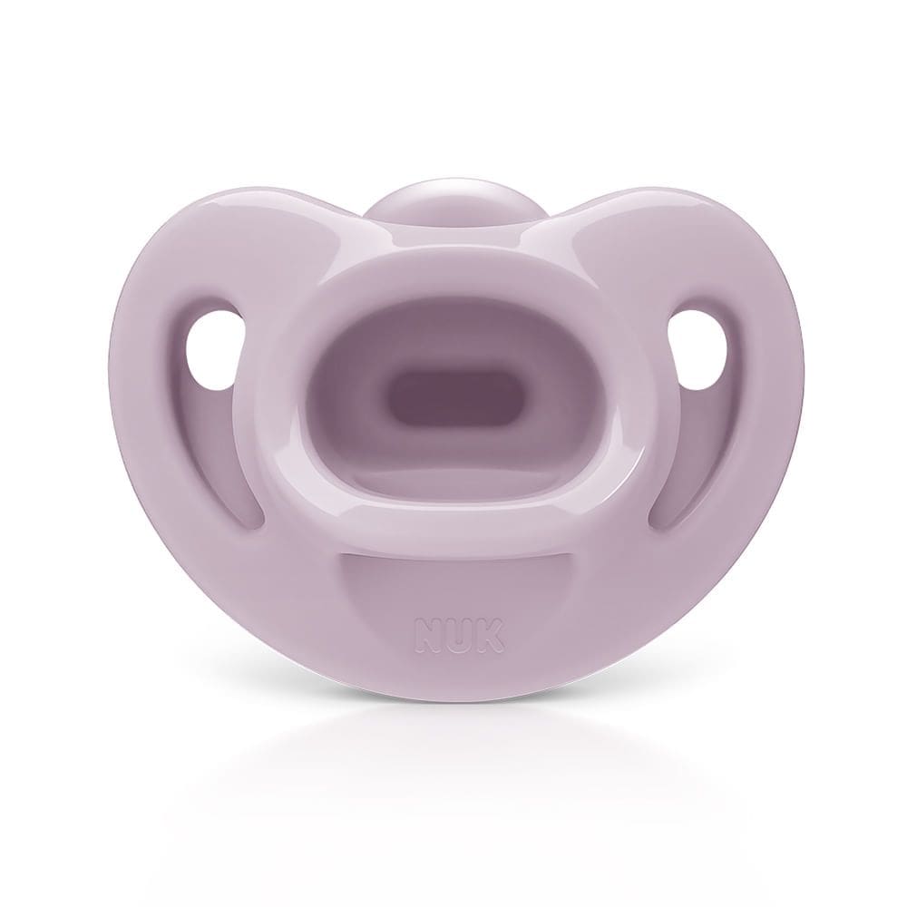 Chupeta Nuk Sensitive 100% Soft Silicone Girl 6+ Meses Cores com 2 Unidades